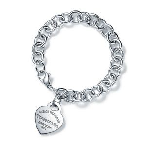 Tiffany & Co. Heart Tag Charm Bracelet